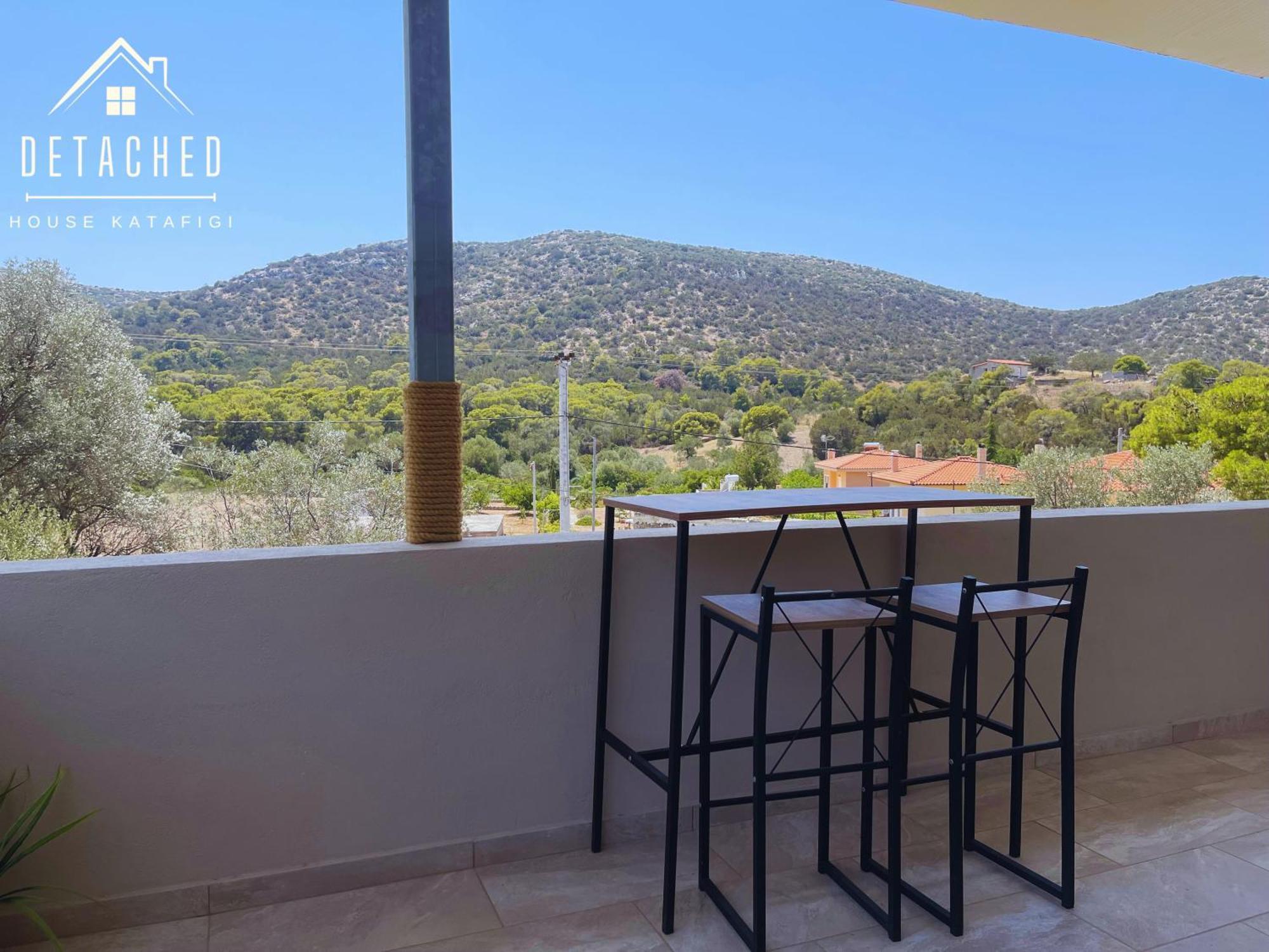 Detached House Katafigi Villa Palaia Fokaia Ngoại thất bức ảnh