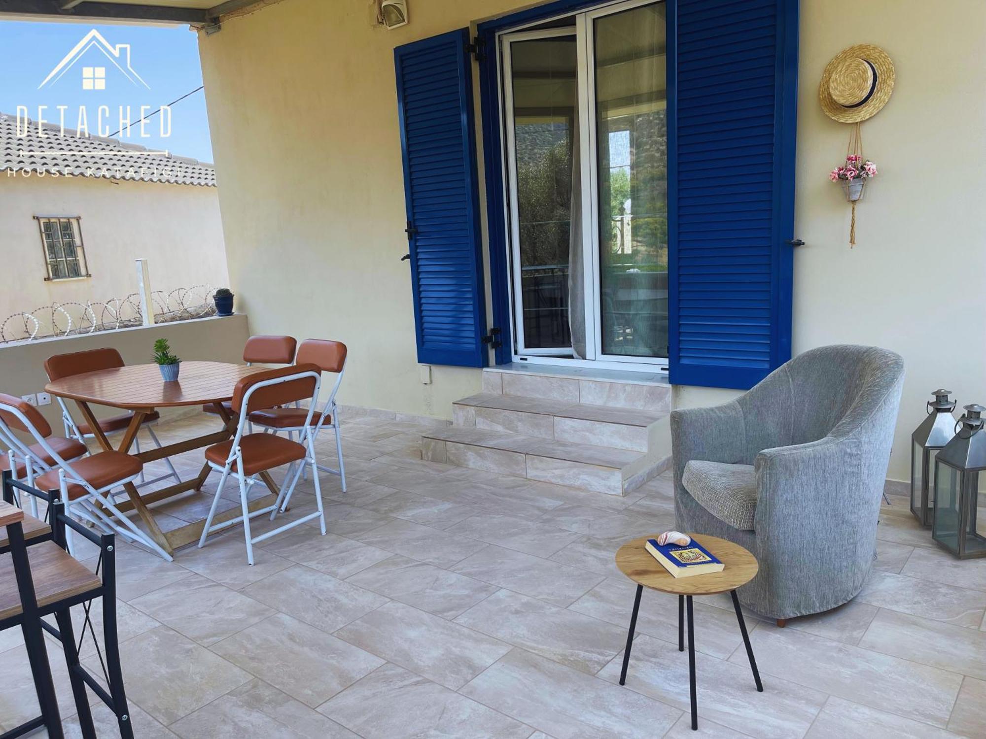 Detached House Katafigi Villa Palaia Fokaia Ngoại thất bức ảnh